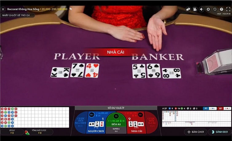 Baccarat có bao nhiêu bộ bài? - vn138.info